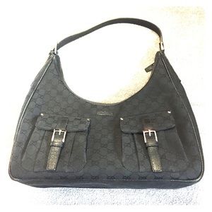 Gucci Monogram Hobo bag.